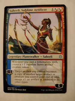 Saheeli, Sublime Artificer (234) – War of the Spark – MTG Magic the Gathering - Image 1