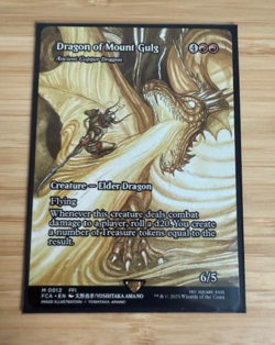 Dragon of Mount Gulg - Ancient Copper Dragon (Showcase) Final Fantasy:... NM - Image 1