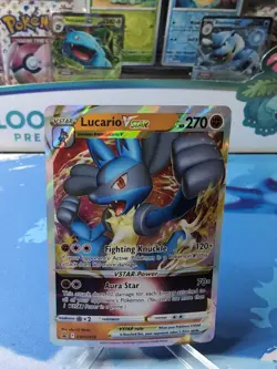 Lucario VSTAR SWSH214 Pokemon TCG Sword & Shield Promo NM - Image 1