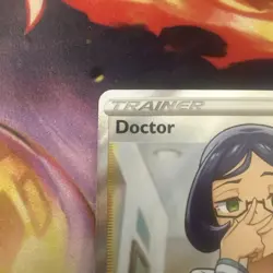 Pokemon - Doctor (Full Art) Holo - SWSH06: Chilling Reign 190/198 (NM) - Image 2