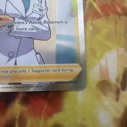 Pokemon - Doctor (Full Art) Holo - SWSH06: Chilling Reign 190/198 (NM) - Image 4