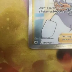 Pokemon - Doctor (Full Art) Holo - SWSH06: Chilling Reign 190/198 (NM) - Image 5