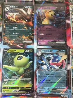 Pokemon 16 Card Lot nm V Max Mega Amazing Ex HOLO Rare Hits Only B100 - Image 2