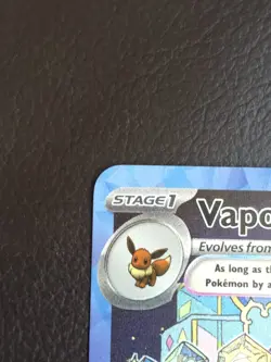 Pokemon TCG Vaporeon EX 149 Prismatic Evolutions SIR NM - Image 5