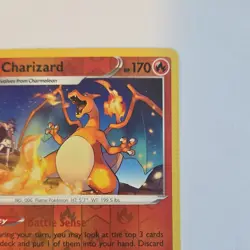 Pokemon Charizard Rare Reverse Holo Vivid Voltage 025/185 170 HP 2020 Eng - Image 2