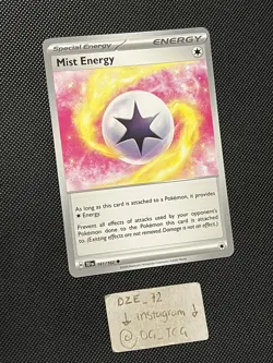 Pokemon Temporal Forces - Mist Energy - 161/162 - Non Holo Uncommon - M/NM - Image 3