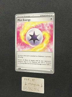 Pokemon Temporal Forces - Mist Energy - 161/162 - Non Holo Uncommon - M/NM - Image 4