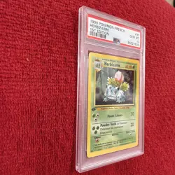 1999 POKEMON FRENCH HERBIZARRE #30 1st Edition PSA 10 - Image 4