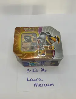 POKEMON TCG PARADOX DESTINIES TIN IRON BOULDER~NEW FACTORY SEALED~FREE SHIPPING~ - Image 1
