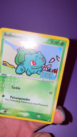 🔥 2006 Pokemon EX Crystal Guardians Bulbasaur Reverse Holo #45/100 NM Raw 🔥 - Image 2