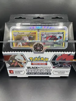 Pokemon Black & White Trainer Kit 2 Player Learn to Play Set w/ Booster Pack - Image 1