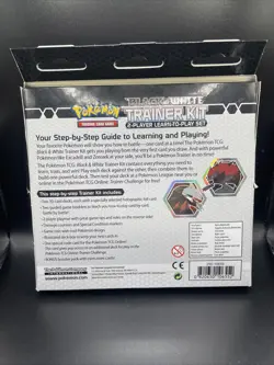 Pokemon Black & White Trainer Kit 2 Player Learn to Play Set w/ Booster Pack - Image 2