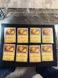 Pikachu 051 /162 Stamped 2026 Pokemon Day 30 Promo lot of 8 - Image 1
