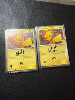 Pikachu 051 /162 Stamped 2026 Pokemon Day 30 Promo lot of 8 - Image 3