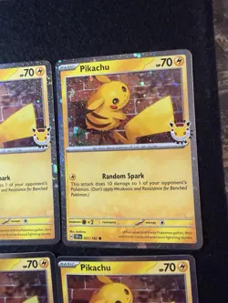 Pikachu 051 /162 Stamped 2026 Pokemon Day Promo lot of 6 - Image 4