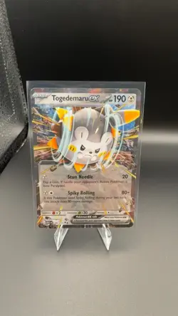 Togedemaru ex Double Rare Ascended Heroes 149/217 Near Mint Holofoil Pokemon - Image 1