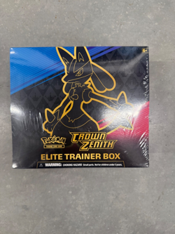 Pokemon TCG: Crown Zenith Elite Trainer Box Sealed ETB 10 Packs 820650851476 - Image 1