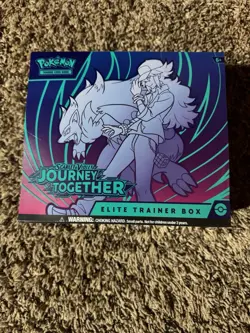 Pokemon TCG Journey Together Elite Trainer Box Zoroark Sealed - Image 1
