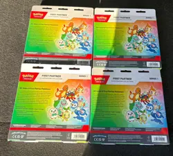 4x Pokemon TCG First Partner Illustration Collection Series 1 Box - Image 2