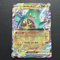 Ionos Bellibolt ex 053/159 Pokemon Journey Together Double Rare Holo NM - Image 1