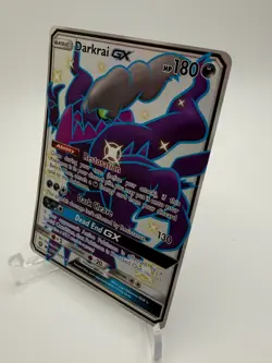 2019 Pokemon Sun & Moon Hidden Fates Full Art Darkrai GX #SV70/SV94 - Image 2