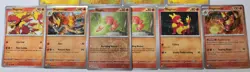 Pokemon Card Lot Magmar & Electabuzz Evolution Family Electivire, Magmortar - Image 3