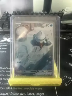 Pokemon TCG Mega Evolution Snover Illustration Card 140/132 M/Nm Condition - Image 3