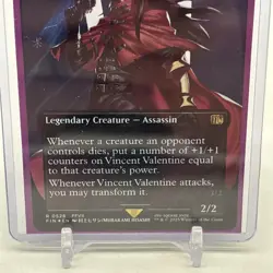 Vincent Valentine (Borderless) (Surge Foil) Final Fantasy Foil! - Image 3