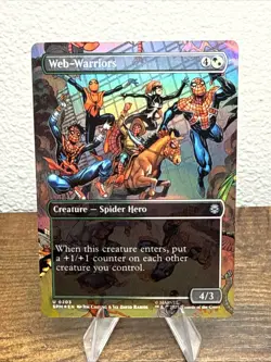 Web-Warriors (Borderless) Marvel's Spider-Man Foil - Image 1