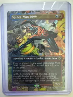 Spider-Man 2099 #0205 FOIL (Borderless) Marvel's Spider-Man NM ENG MTG - Image 1