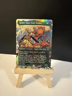 Spider-Ham, Peter Porker (Borderless) Marvel's Spider-Man Foil - Image 1