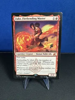 Zuko Firebending Master (TLE 0127) NonFoil, Mythic, Magic The Gathering, NM - Image 1