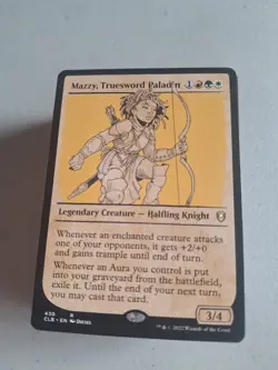 Mazzy, Truesword Paladin Commander Deck EDH MTG DnD Enchanted - Image 1