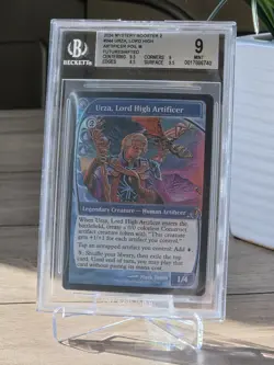 MTG Urza, Lord High Artificer (Future Sight) Mystery Booster 2 Foil Beckett 9 - Image 1