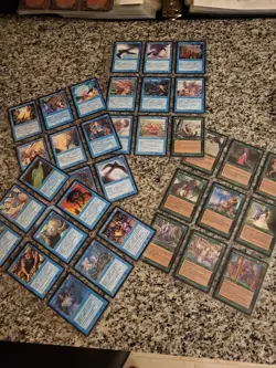 Magic The Gathering Complete Set Of Alliances 199/199 - Image 2