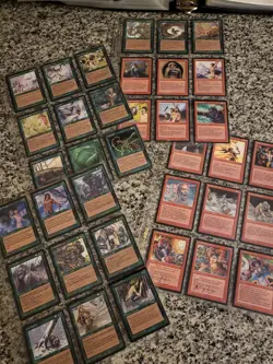 Magic The Gathering Complete Set Of Alliances 199/199 - Image 3
