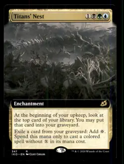 Titans' Nest LP Light Play Ikoria: Lair of Behemoths MTG [12185] - Image 1