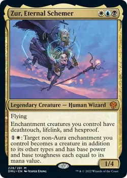 MTG Zur, Eternal Schemer - 228 / English / Lightly Played - Image 1