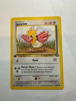 Pokemon Spearow Jungle 62/64 Regular 1st Edition Pre-owned - Image 1