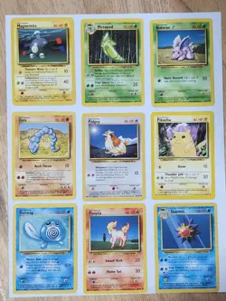 Pokemon ORIGINAL NON-HOLO -- 34 NICE CARDS -- NO 1ST EDITION -- NO SHADOWLESS - Image 3