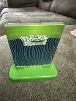 Pokemon Center Teal Mask Ogrepon Promo Sealed W/ stand - Image 2