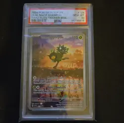 2024 POKEMON SVP EN-SV BLACK STAR PROMO #123 TEAL MASK OGERPON PSA 10 - Image 1