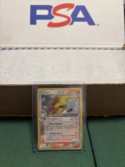 Pokemon TCG: Flareon Reverse Holo Stamped, #5/113 EX Delta Species, Damaged. - Image 1