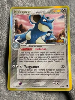 Nidoqueen Reverse Holo Delta 7/101 Dragon Frontiers 2006 Pokemon Card - Image 1