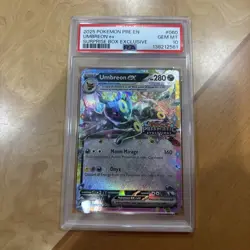 Umbreon ex 60/131 - Pokemon Prismatic Evolutions - PSA 10 - Image 1