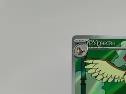 Pokemon Pidgeotto 208/197 Reverse Holo Rare SV03 Obsidian Flames Card 2023 - Image 2