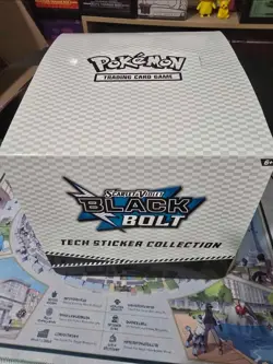 (lot of 12) Pokemon Black Bolt SV10.5 Tech Sticker Collection 3-Pack, New Sealed - Image 2