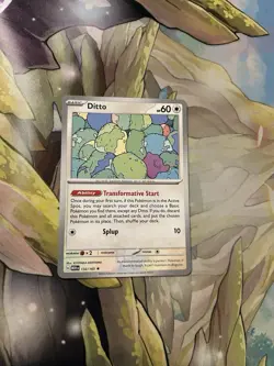 Pokemon TCG Scarlet & Violet Ditto 132/165 Non-Holo Rare Deck Exclusive NM - Image 1