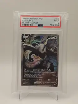 Lugia V 186/195 Pokemon SWSH Silver Tempest Full Art Alt Art PSA 9 - Image 1