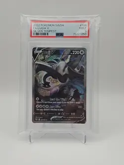 Lugia V 186/195 Pokemon SWSH Silver Tempest Full Art Alt Art PSA 9 - Image 2